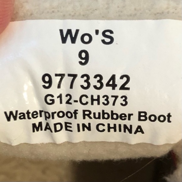 Sperry Hot Pink Waterproof Rubber Boot - Picture 9 of 9